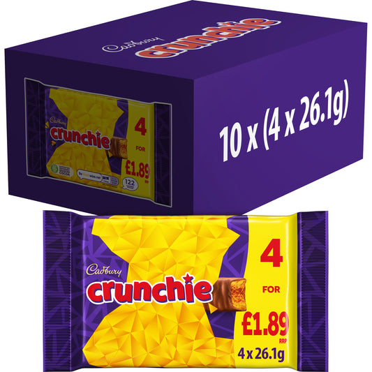 CADBURY CRUNCHIE 4PACK PM £1.89 03/11/25