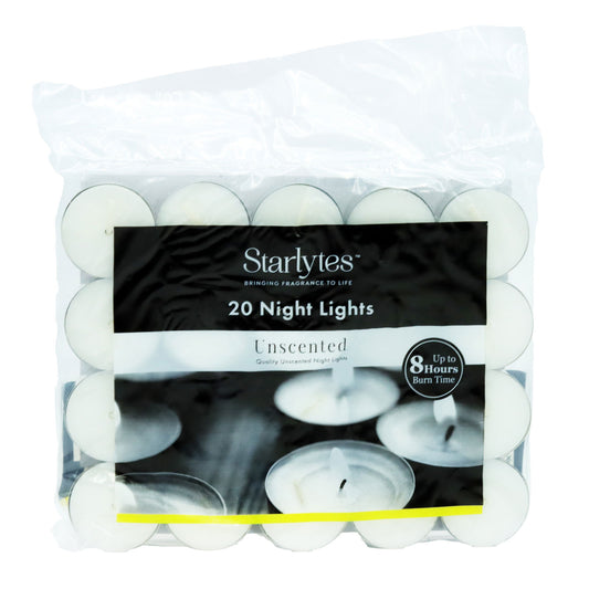 STARLYTES NIGHTLIGHT CANDLES 8HR(R)