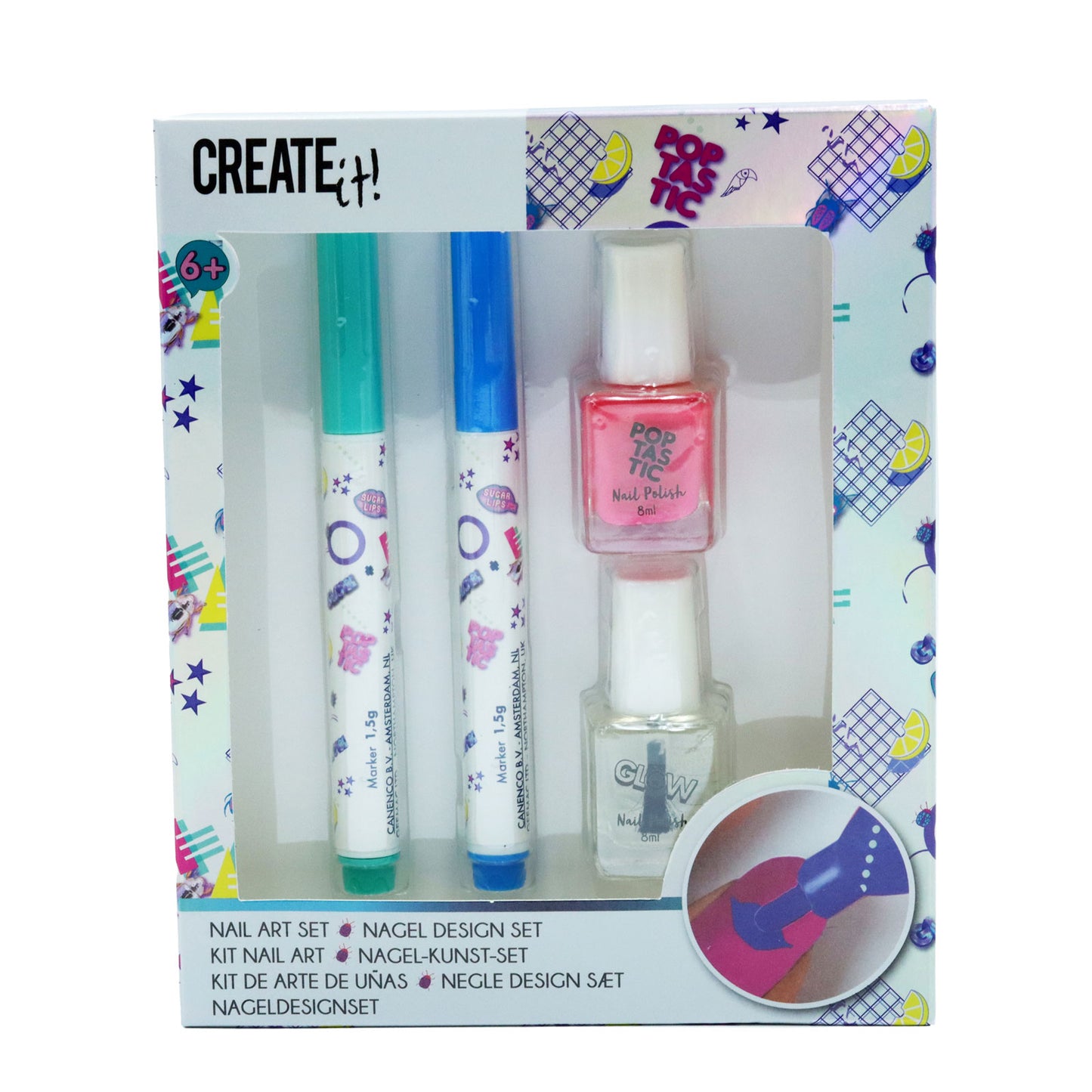 CREATE IT NAIL DESIGN MARKER SET 3 ASST(C)