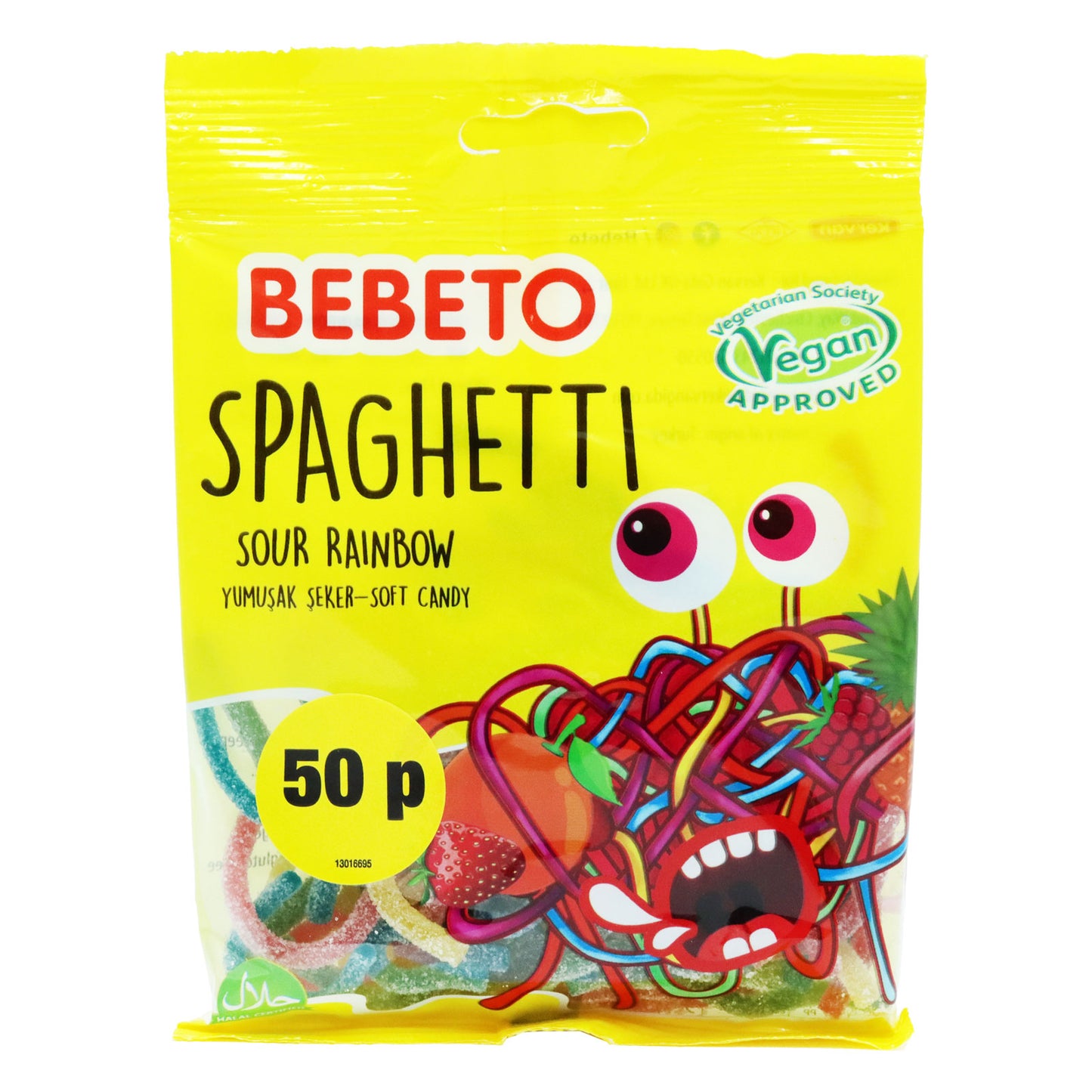 BEBETO SOUR RAINBOW LACES PM .50P (H) 29/01/25