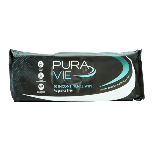 PURA VIE WIPES INCONTINENCE 19/07/26