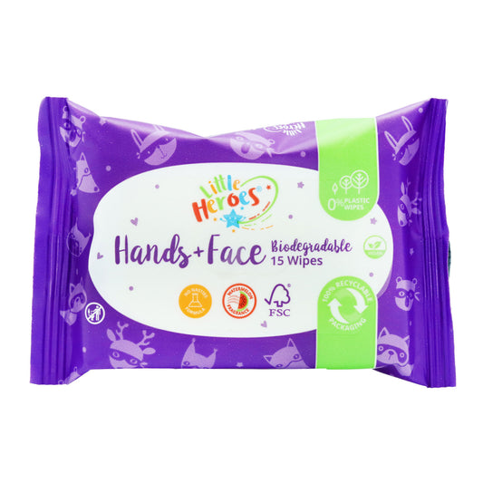 LITTLE HEROES WIPES HANDS AND FACE 19/10/26