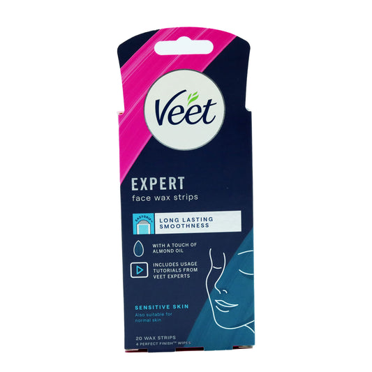 VEET EXPERT WAX STRIPS FACE(C) 31/07/27