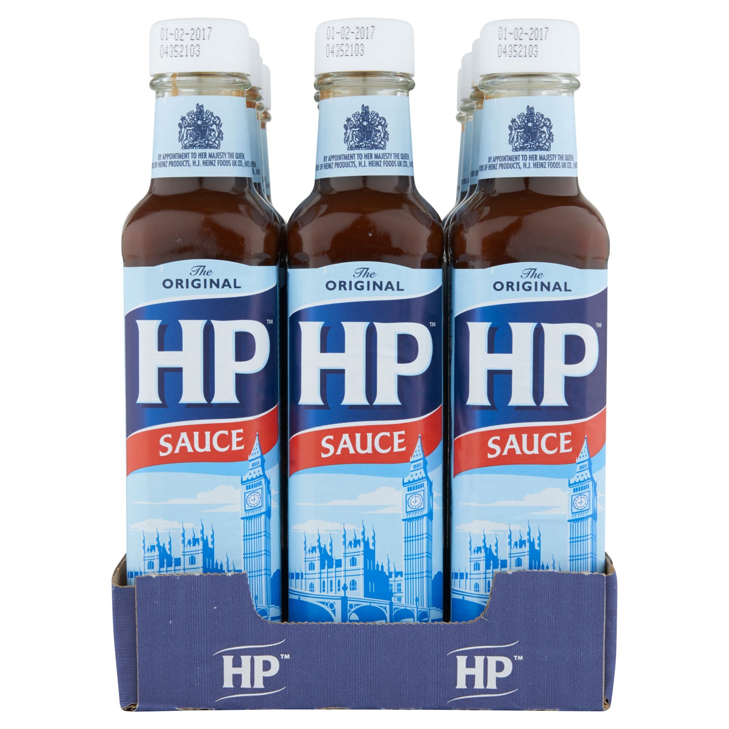 HP BROWN SAUCE GLASS BOTTLE (C) 01/08/26