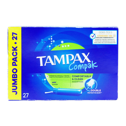 TAMPAX COMPAK SUPER (C) 08/29