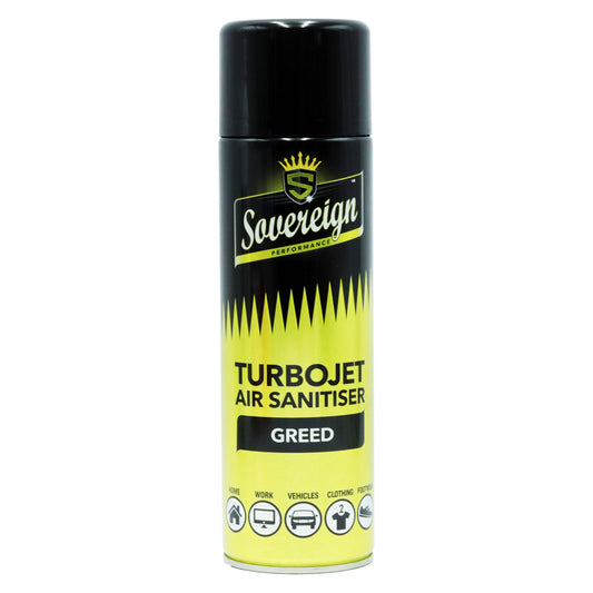 SOVEREIGN TURBOJET AIR FRESHENER GREED