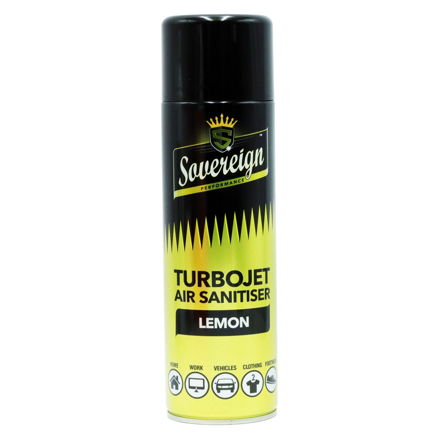 SOVEREIGN TURBOJET AIR FRESHENER LEMON