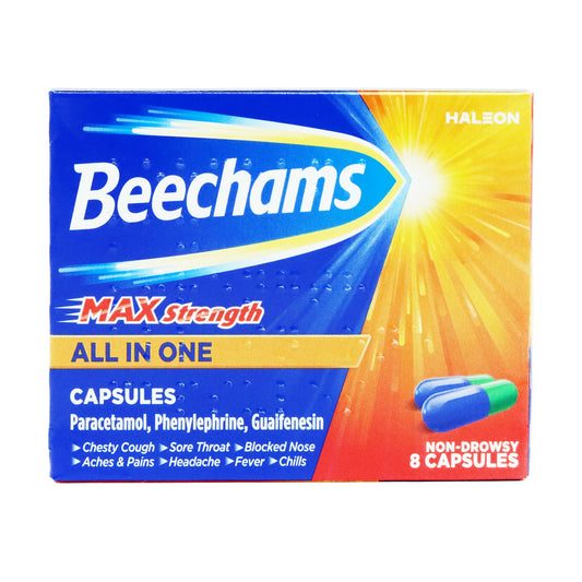BEECHAMS MAX CAPSULES ALL IN ONE (C) 31/12/25