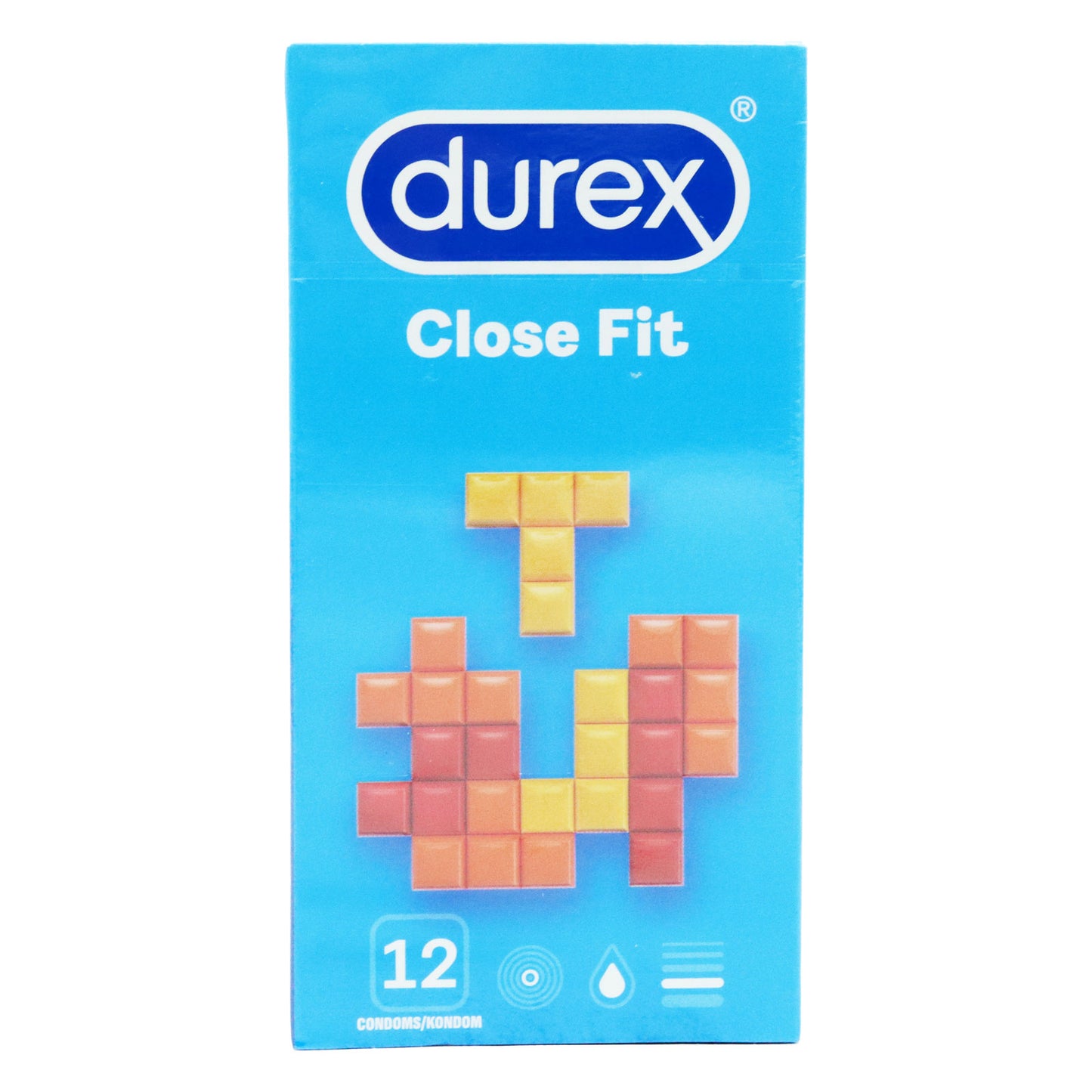 DUREX CONDOMS 12S CLOSE FIT (6X12) (UK)