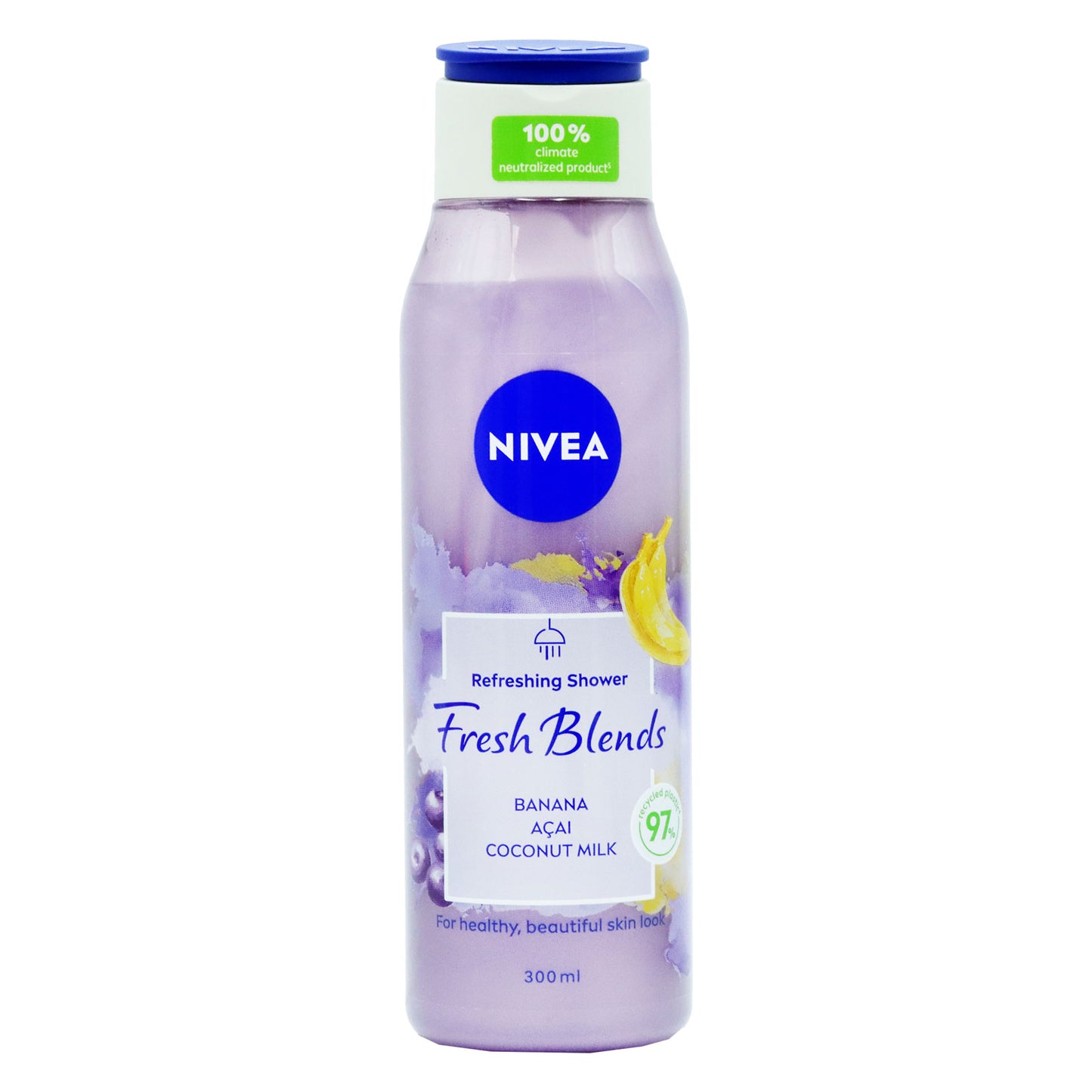 NIVEA SHOWER GEL FRESH BLENDS BANANA & ACAI (C)