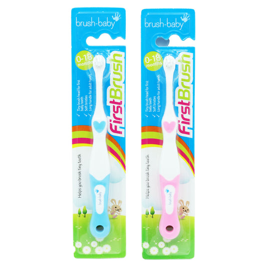 FIRST BRUSH TOOTHBRUSH ASST COLOURS(C)