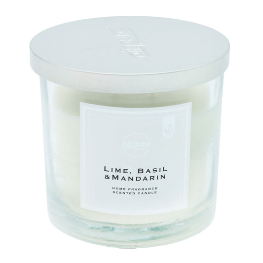 AIRPURE CANDLE JAR 2 WICK LIME BASIL MANDARIN(R)