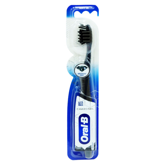 ORAL B TOOTHBRUSH CHARCOAL CROSS ACTION 35 (C)