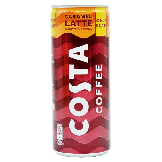 COSTA COFFEE CARAMEL LATTE PM 149P 31/01/26