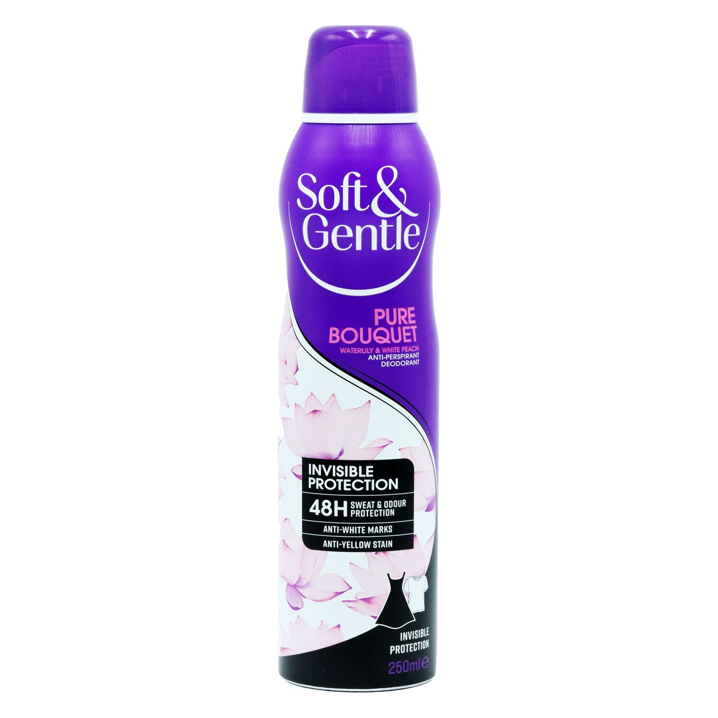 SOFT & GENTLE DEODORANT PURE BOUQUET INVISIBLE