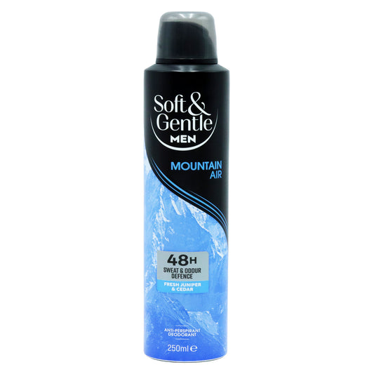 SOFT & GENTLE MEN DEODORANT MOUNTAIN AIR ANTI-