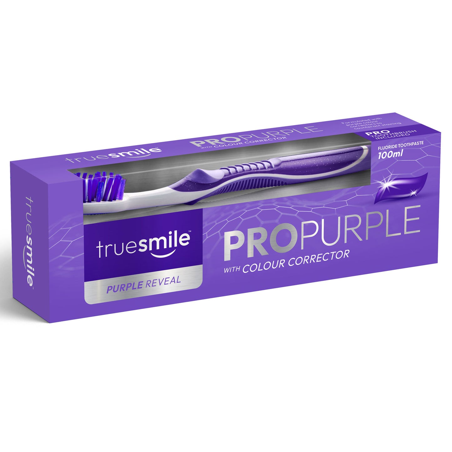 TRUESMILE PURPLE TOOTHPASTE & BRUSH 20/10/27