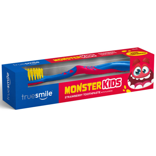 TRUE SMILE KIDS STRAWBERRY T/PASTE 75ML + T/BRUSH