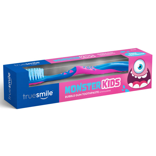 TRUE SMILE KIDS BUBBLEGUM T/PASTE 75ML + T/BRUSH