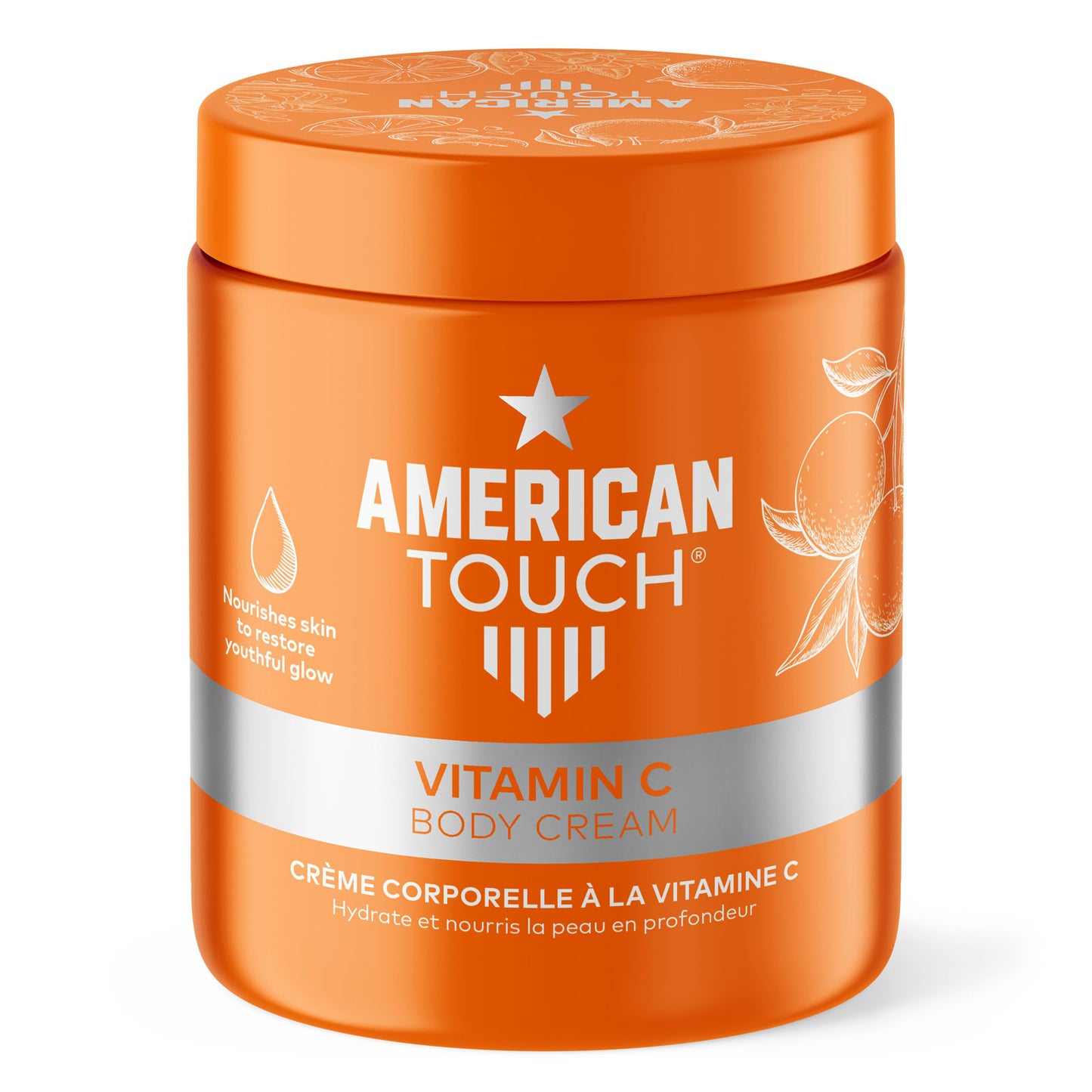 AMERICAN BODY CREAM TOUCH VITAMIN C