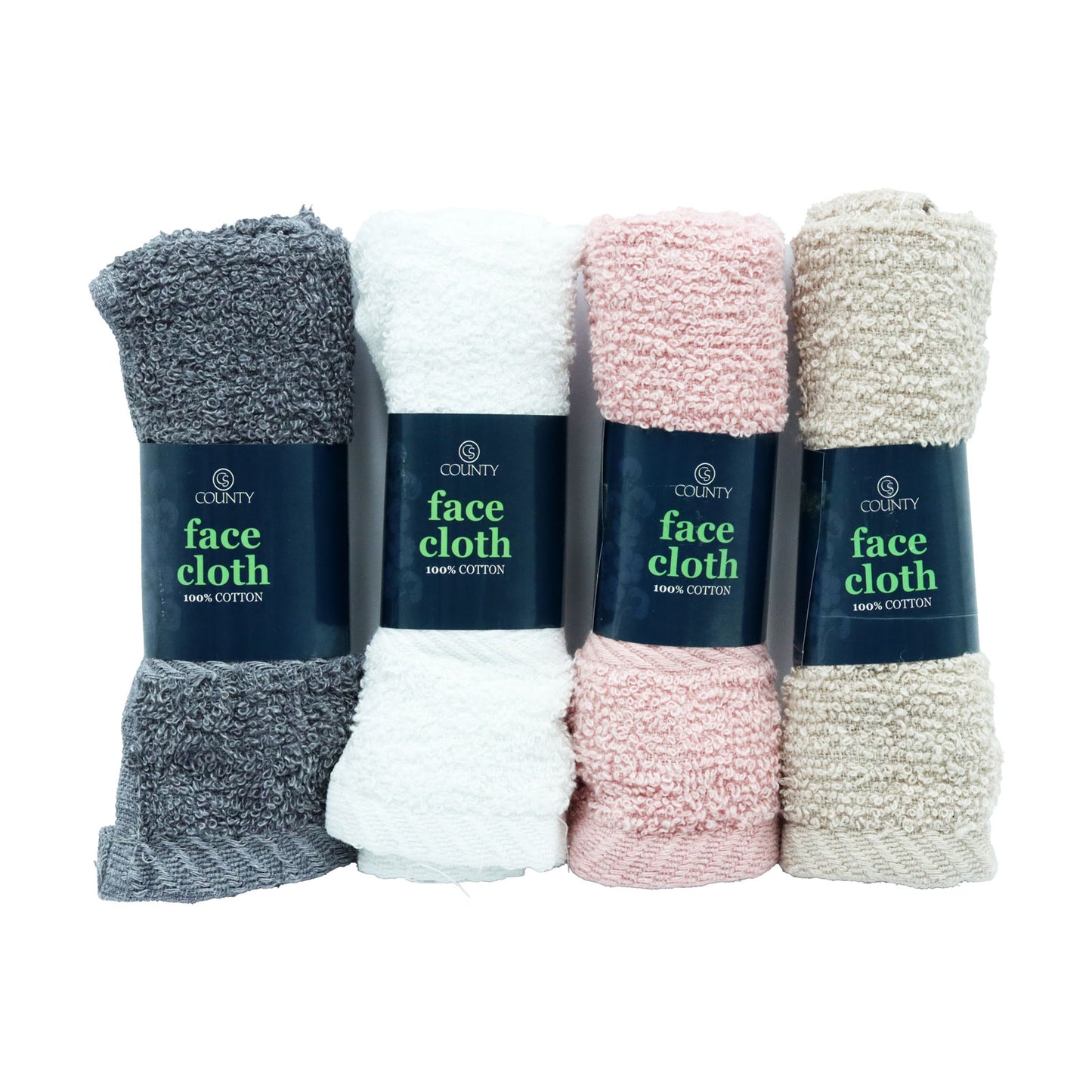 FACE CLOTHS ASST COLOURS(R)