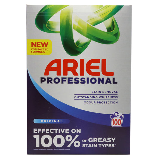 ARIEL LAUNDRY POWDER PROFESSIONAL REGULAR 100 WASH