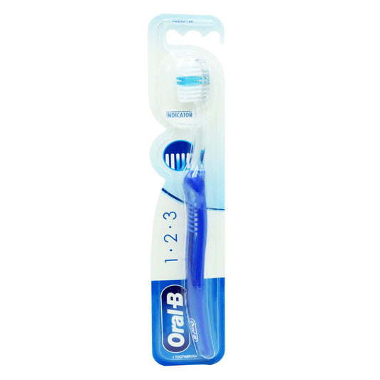 ORAL B TOOTHBRUSH 123 INDICATOR PLUS 35 MEDIUM