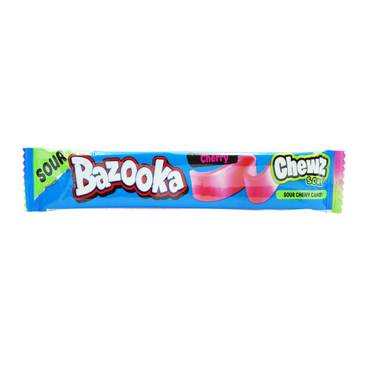 BAZOOKA SOUR CHEW BAR CHERRY  11/25