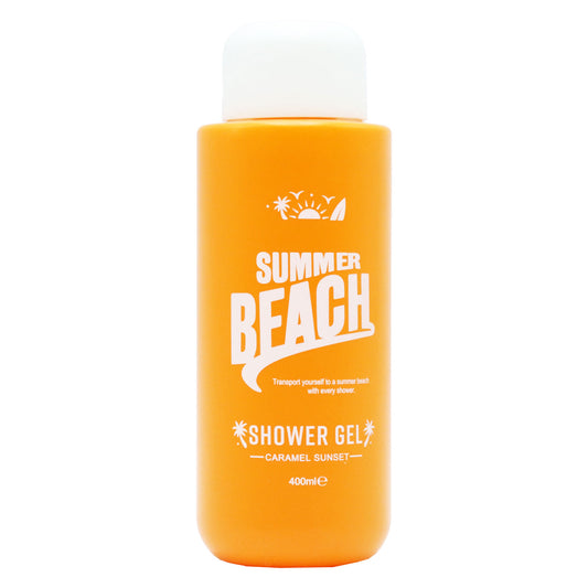 SUMMER BEACH SHOWER GEL CARAMEL SUNSET(D)