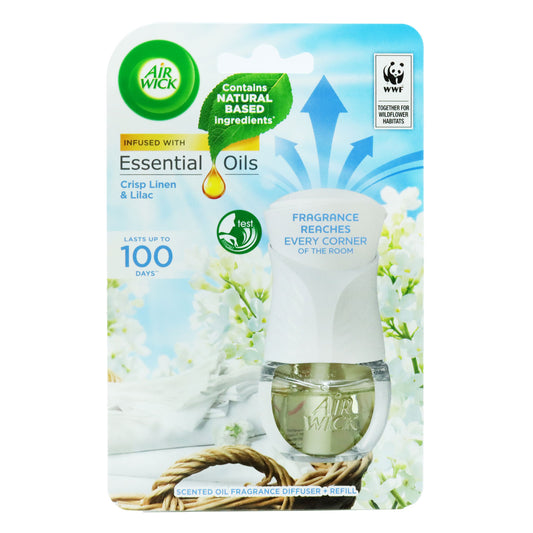 AIRWICK ELEC UNIT LINEN & LILAC (C)