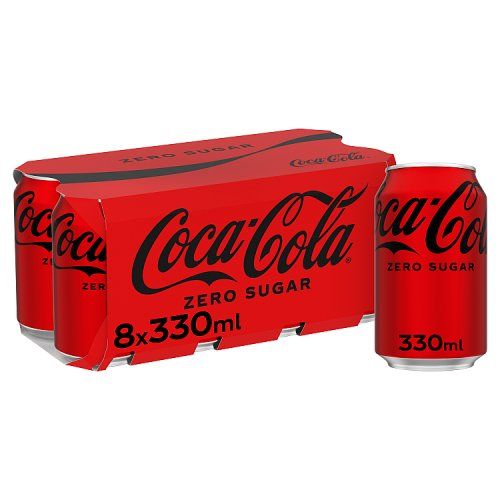 COKE ZERO 8PK 8X330ML