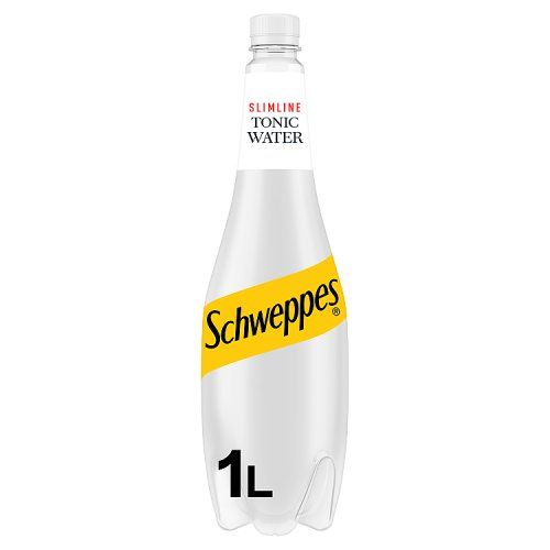 SCHWEPPES SLIMLINE TONIC WATER 1LTR
