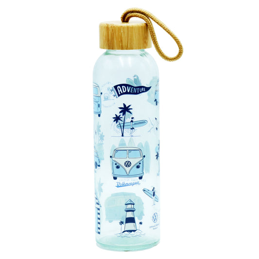 BOTTLE GLASS VOLKSWAGON CAMPER BUS(C)
