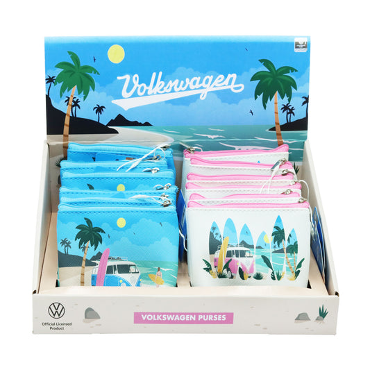 PURSE VOLKSWAGON CAMPER VAN WAVES(C)