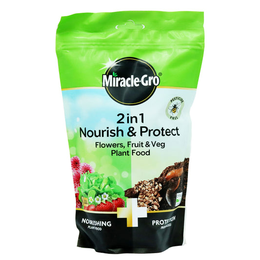 MIRACLE-GRO NOURISH & PROTECT PLANT FOOD(C)