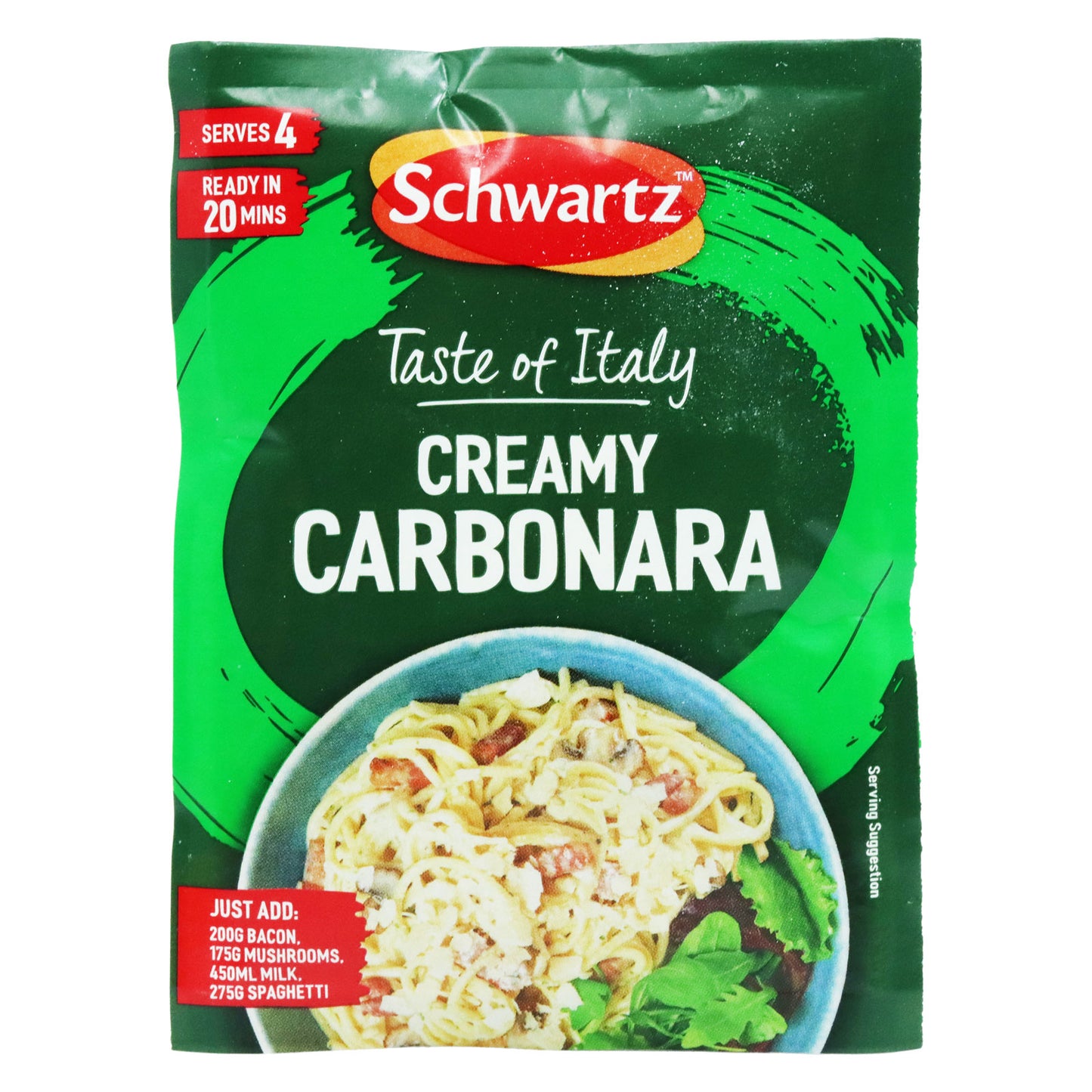 SCHWARTZ SPAGHETTI CARBONARA 12/03/26