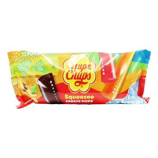 CHUPA CHUPS SQUEEZEE ICE POPS 12PK 02/07/26