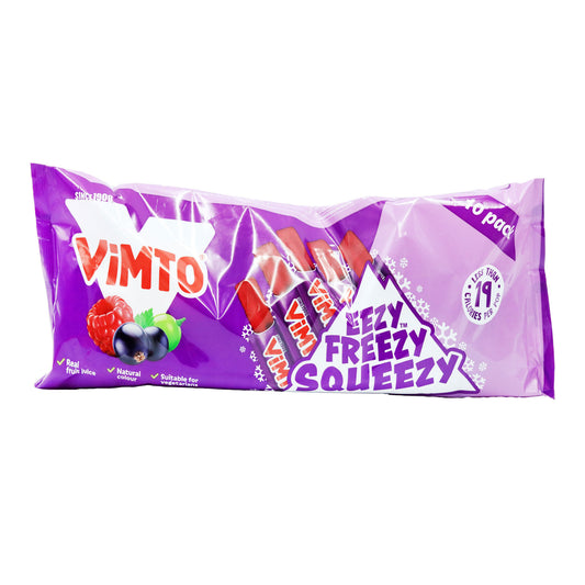 VIMTO SQUEEZEE ICE POPS 10PK 24/09/26
