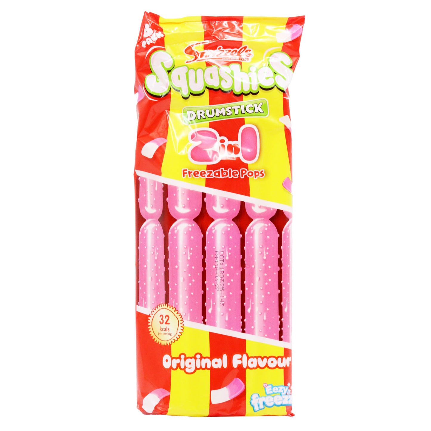 SWIZZELS SQUASHIES 2IN1 ICE POPS 8PK 16/03/27