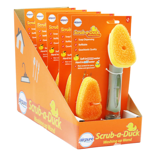 AIRPURE SCRUB-A-DUCK WASHING UP WAND+REFILL