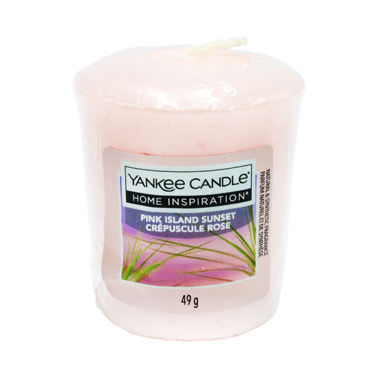 YANKEE VOTIVE CANDLE HOME INSP PINK ISLAND SUN(C)