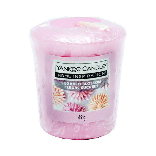 YANKEE VOTIVE CANDLE HOME INSP SUGARED BLOSSOM