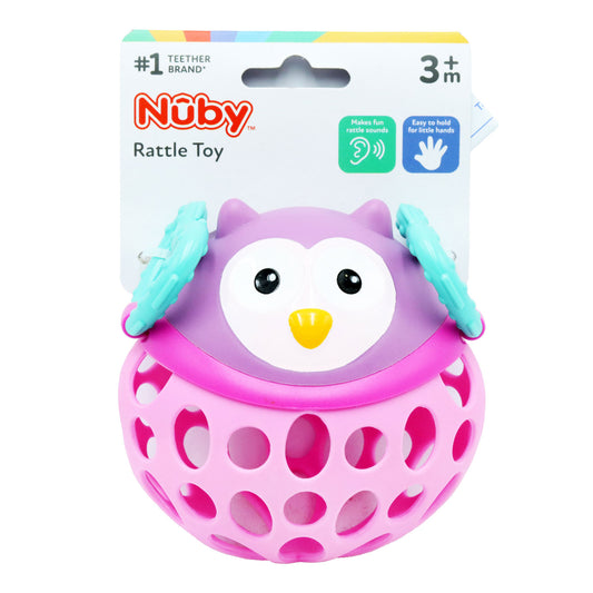 NUBY SILLY SHAKER TOY OWL 3M+(C)