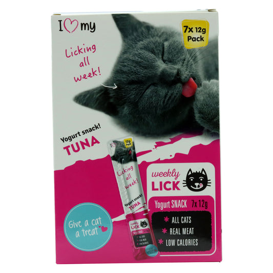 I LOVE MY PET TUNA YOG SNACK LICK STICKS(R) 04/26