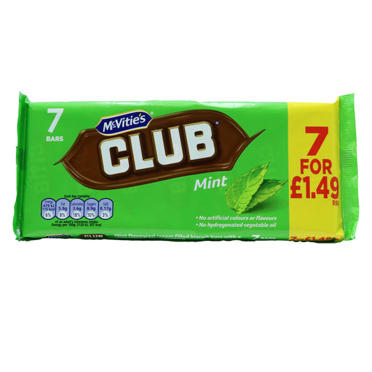 CLUB BISCUITS MINT PM £1.49