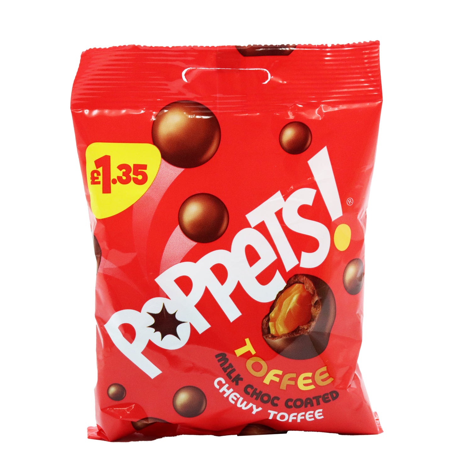 POPPETS TOFFEE POUCH PM£1.35 06/03/26