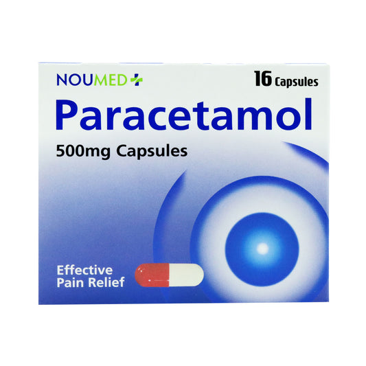 NOUMED PARACETAMOL CAPSULES 500MG 31/07/27