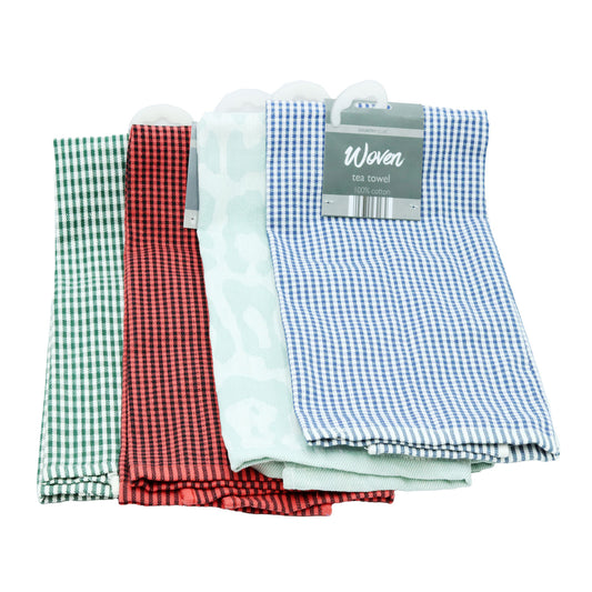 TEA TOWEL WOVEN DESIGN 50X70CM ASST(C)