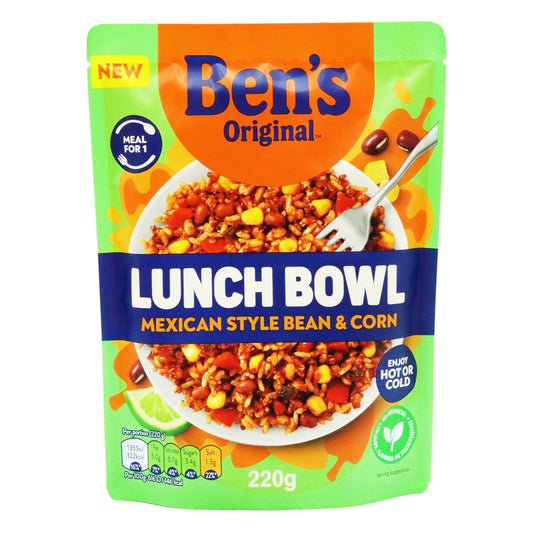 BENS ORIGINAL LUNCH BOWL MEXICAN STYLE(C)18/09/25