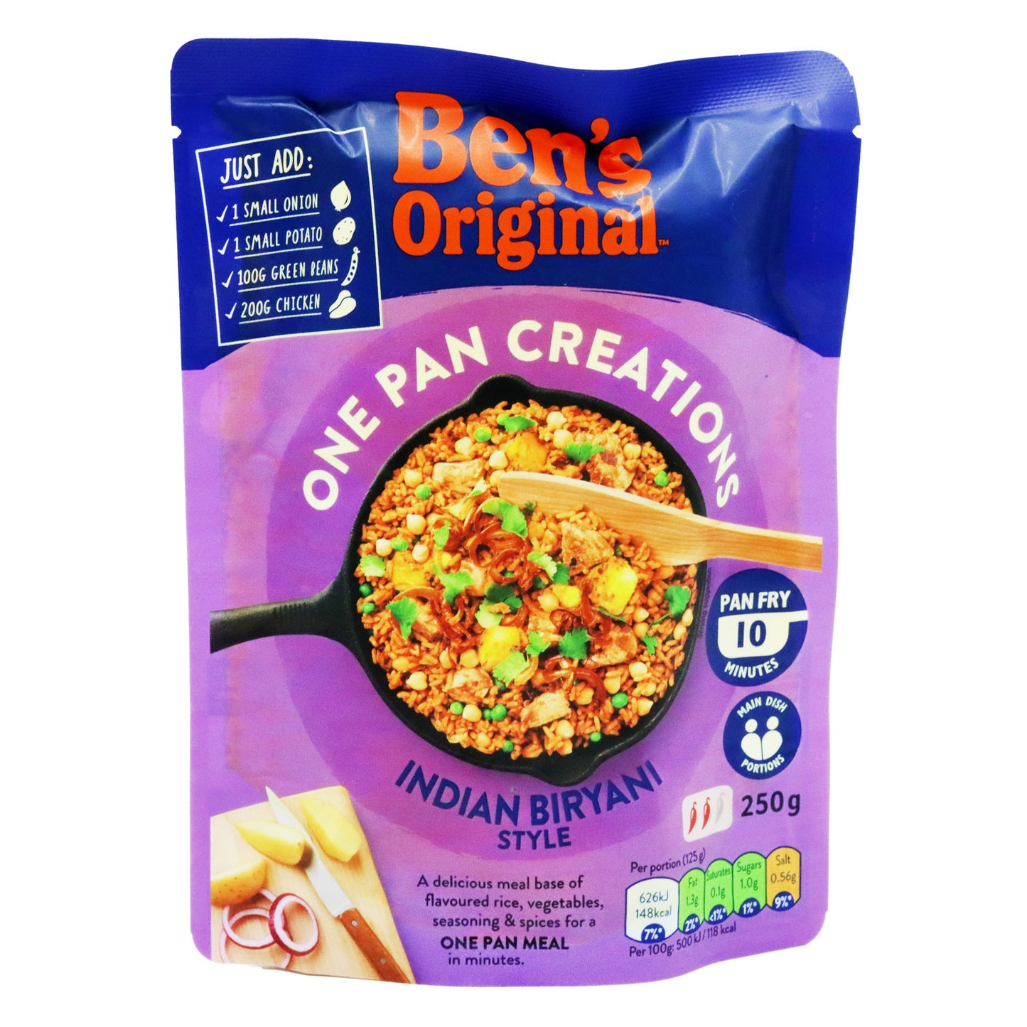 BENS ORIGINAL ONE PAN INDIAN BIRYANI (C) 18/09/25